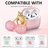 Apple Airpods 4 Case Cover with Cherry Keychain