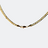 14kt Gold Chain Necklace Cuban Chain Nugget Cross Necklaces for Women and Men