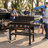Blackstone Original Outdoor Griddle 36 Inch 4-Burner Flat Top Grill with Hard Cover Black