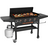 Blackstone Original Outdoor Griddle 36 Inch 4-Burner Flat Top Grill with Hard Cover Black