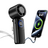 Portable Handheld Fan 8000mAh Rechargeable Personal Fan 100-Speed Wind Built-in Type-C Cable LED Display135° Tilt Foldable for DeskNeckTravel