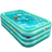 Inflatable Pool 6.9 x 5 x 1.8 ft Family Swimming Pools for Kids Toddlers Infant Adult Rectangular Thickened