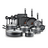 T-fal Easy Care 20 Piece Non-Stick Pots and Pans Cookware full Set
