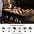 Blackstone Original Outdoor Griddle 36 Inch 4-Burner Flat Top Grill with Hard Cover Black