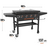 Blackstone Original Outdoor Griddle 36 Inch 4-Burner Flat Top Grill with Hard Cover Black
