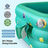 Inflatable Pool 6.9 x 5 x 1.8 ft Family Swimming Pools for Kids Toddlers Infant Adult Rectangular Thickened