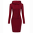 Women's Hooded Sweatshirt Long Sleeve Sweater Jumper Mid dress