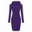 Women's Hooded Sweatshirt Long Sleeve Sweater Jumper Mid dress