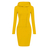 Women's Hooded Sweatshirt Long Sleeve Sweater Jumper Mid dress