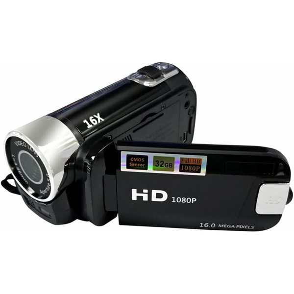 Andoer Portable 1080P High Definition Digital Video Camera DV Camcorder 16MP 2.7 Inch LCD Screen