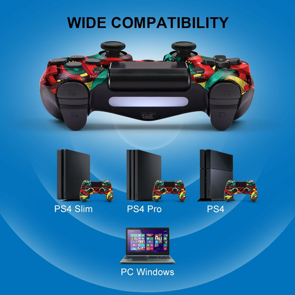 PS4 Controller Wireless, with USB C Cable